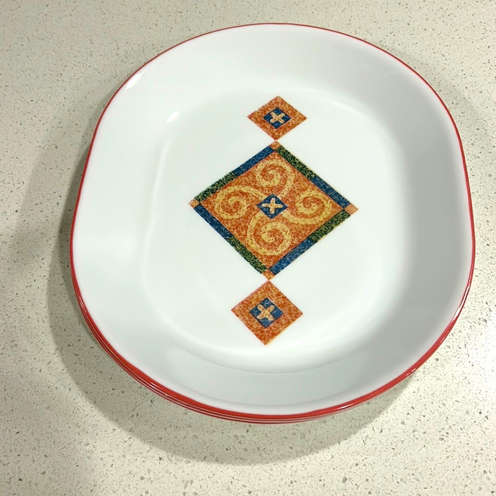 Corelle. 12” serving plates. Set of 3